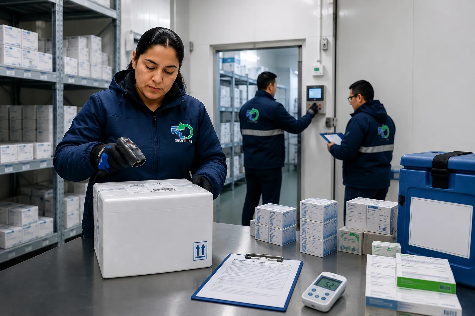 Farmaceutica cadena de frio y NOM FYL Solutions